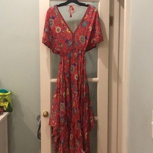 Spell & the Gypsy lovebird half moon maxi dress XS